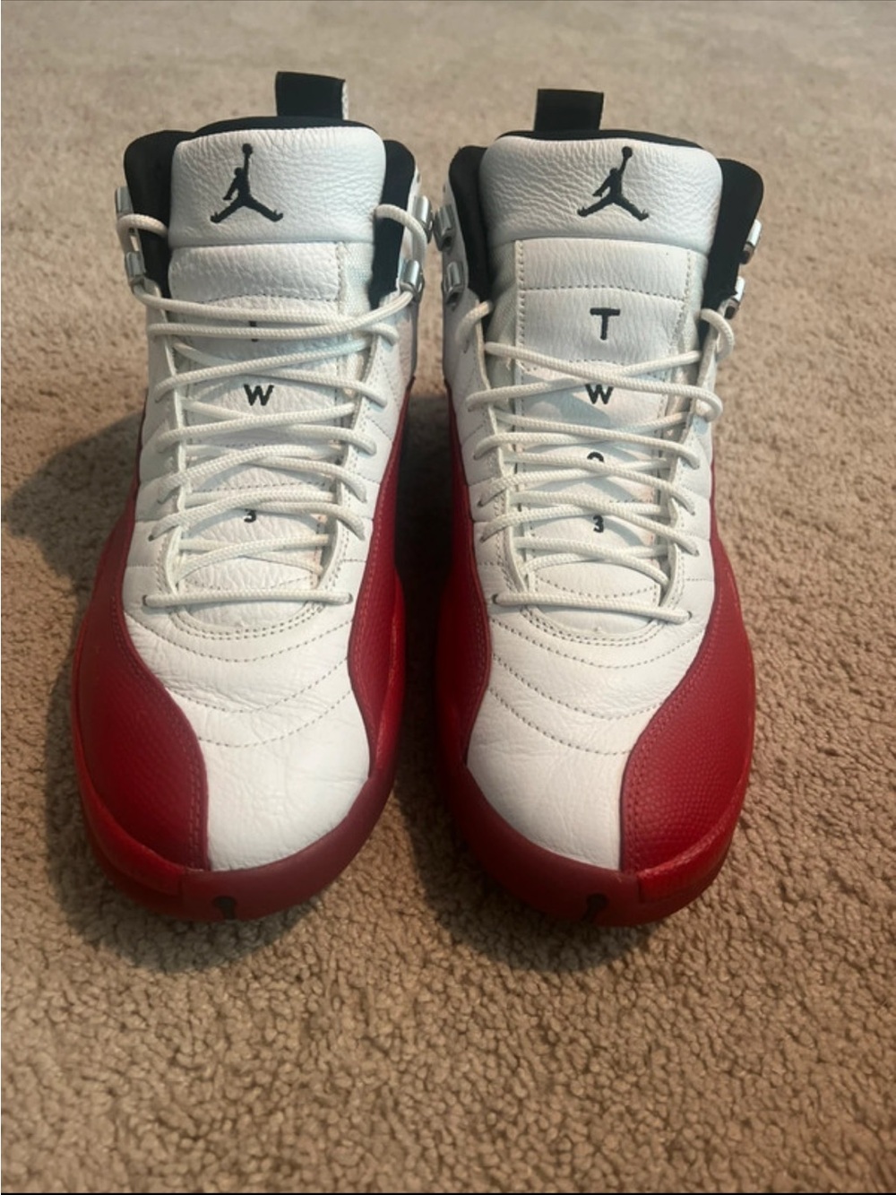 Nike Jumpman Retro Sneakers - White & Red